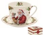 Easy Life Porcelán reggeliző csésze aljjal - 400 ml - Magic Christmas