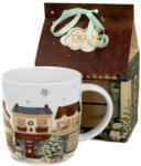 Duo Gift Porcelán bögre 400ml Christmas City
