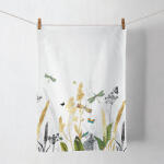 Ambiente Konyharuha - 50x70cm - Ornamental Flowers White
