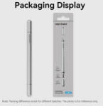 Vention 2-in-1 stylus made of grey aluminium alloy (KQMH0)