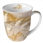 Ambiente Porcelán bögre - 400ml - Waving grass