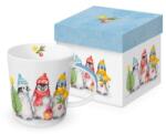 PPD Karácsonyi mintás porcelán bögre 400ml Sacred Penguins