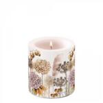 Ambiente Dried flowers átvilágítós gyertya - 8x7, 5cm
