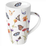 Ambiente Porcelán bögre 600ml Butterfly garden