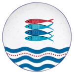 Easy Life Porcelán lapostányér - 26cm - Sardine's Party