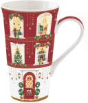 Easy Life Karácsonyi porcelán bögre 600ml Festive Avenue, Atmosphere