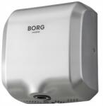 BORG Hygiene Kézszárító Acél Ezüst Erős 360 km/h Borg Zonda 1800W Hepa Ce Pzh (001751)