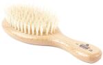 Kent OG3 - Beechwood Pure White Bristle Oval Club Brush (P15311)