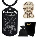  Gravírozott kulcstartó ajándék Nagypapának Nagypapa Kezei Unokáknak