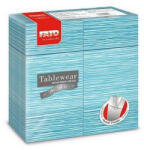 FATO Airlaid szalvéta Quick Pocket 40x40cm Millerighe sky 40 lapos