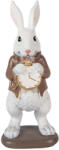 Clayre & Eef Figurina Iepuras Paste polirasina multicolora 7x7x16 cm (6PR5970)