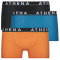Athena Boxerek EASY COLOR Pack de 3 Fekete EU XXL