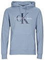 Calvin Klein Pulóverek MONOLOGO REGULAR HOODIE Kék EU S