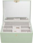 Stackers Casetă pentru bijuterii Stackers Luxury classic verde de salvie (76285)