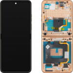 Motorola Piese si componente Display cu Touchscreen Motorola Razr+ 2025 / Razr+ 2024 / Razr 50 Ultra, cu Rama, Sub Inner, Maro (Mocha Mousse), Service Pack 5D68C29482 (5D68C29482) - vexio
