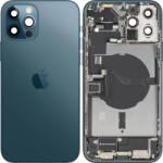 Apple Piese si componente Capac Baterie Apple iPhone 12 Pro Max, Cu Carcasa Mijloc, Full Parts, Albastru (Pacific Blue), Swap (cb/369166/fullp/sw) - vexio