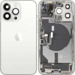 Apple Piese si componente Capac Baterie Apple iPhone 13 Pro, Cu Carcasa Mijloc, Full Parts, Argintiu, Swap (cb/369184/fullp/sw) - vexio