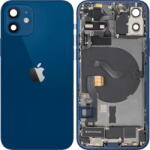 Apple Piese si componente Capac Baterie Apple iPhone 12, Cu Carcasa Mijloc, Full Parts, Albastru, Swap (cb/369171/fullp/sw) - vexio
