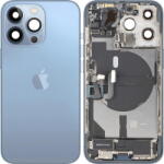 Apple Piese si componente Capac Baterie Apple iPhone 13 Pro, Cu Carcasa Mijloc, Full Parts, Albastru (Sierra Blue), Swap (cb/369183/fullp/sw) - vexio