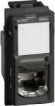 Legrand Priza RJ45 UTP CAT6A 1M Living Now Bticino negru KG4279C6A (KG4279C6A)