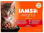 Iams Cat Delights Adult All Breeds Ocean Fish In Jelly Pouch 12 x 85 g