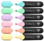 Schneider Evidențiator pastel Schneider Job - set de 6 bucăți