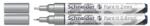 Schneider Marker metalic cromat Schneider Paint-It 060, vârf de 0, 8 și 2 mm - argintiu (set de 2 buc)