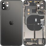 Apple Piese si componente Capac Baterie Apple iPhone 11 Pro Max, Cu Carcasa Mijloc, Full Parts, Negru (Space Gray), Swap (cb/369162/fullp/sw) - pcone