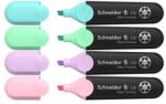 Schneider Evidențiator pastel Schneider Job - set de 4