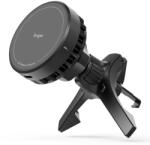 Ringke Suport auto telefon Ringke Peltier, incarcare wireless Qi2 15W, grila ventilatie, negru (Qi2) - pcone