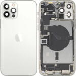 Apple Piese si componente Capac Baterie Apple iPhone 12 Pro Max, Cu Carcasa Mijloc, Full Parts, Argintiu, Swap (cb/369167/fullp/sw) - pcone