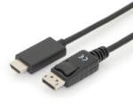 ASSMANN DisplayPort adapterkábel - DP apa/HDMI A típusú apa - 2 m