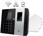  Munkaidő- és jelenlétrögzítő + LAN, pótakkumulátor, Wiegand TimeLok-300NWEPBI IC + 15 db HD-RKF07 kulcstartó