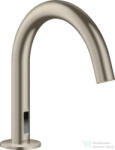 Hansgrohe AXOR UNO elektromos mosdó csaptelep alaptest nélkül, szálcsiszolt nikkel 38010820 (38010820)