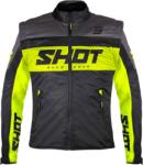 Shot Softshell Lite Softshell kabát fekete-fluo sárga - motozem - 61 100 Ft