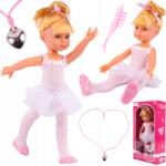 MalPlay Balerina Baba Szőke Darlene 34cm Balerina Kefe Nyaklánc Szett (111567)