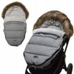 Lavando hálózsák babakocsihoz 95 cm szőrme univerzális őszi-téli (LAVANDO2022)