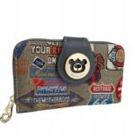 Henney Bear Női Pénztárca Közepes Színes Elegáns Divatos Cipzáras Ajándék Henney Bear (6923262212957)