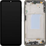 MP Piese si componente Display cu Touchscreen MP compatibil cu Samsung Galaxy A26 A266, cu Rama, Negru (dis/mp/sga266/cu/ne) - pcone