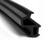 Stomil Pvc ablaktömítés Bruegmann Salamander fekete s1272 1m Brugman (S-1272-CZ)