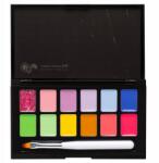 Mani King Hibrid lakkok Paletta 12 szín Manikűr Pedikűr Uv Led Mani King 18 (Lakiery Hybrydowe Paletka 12 kolorów Manicure)