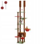 PAWZ Road Macskatorony Kaparófa Házzal, Függőággyal, Többszintes (AMT0249BN)