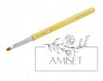 Aba group Ecset körömdíszítéshez, festéshez Aba Group Arany Gold Gel Brush #6 (5905913201757)