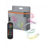 OSRAM Kit Banda LED RGB Osram FLEX BENDABLE cu Telecomanda, 6.5W, 220-240V, 780 lm, lumina alba si color (3000K), dimabila, IP20, sectionabila, 3 metri (000004099854448690)