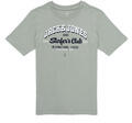 JACK & JONES Rövid ujjú pólók JJELOGO TEE SS ONECK 2COL 24/25 Zöld 15 Jahre