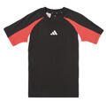 Adidas Rövid ujjú pólók Seasonal Essentials Colorblock T-Shirt Kids Fekete 13 / 14 éves