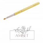 Aba group Körömlakk zselé ecset Kerek Aba Group Arany kerek zselés ecset #4