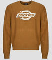 Dickies Pulóverek RUSTON SWEATER BROWN DUCK Barna EU S