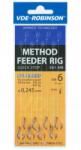 Robinson Kihagyhatatlan M501BM Feeder Előke Quick Stoppal, Szakáll Nélküli Horog #12 (01-V-M501BM-12Q)