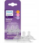 Philips Natural Kólika Gátló Cumi Szett 3 Különböző Áramlás 1M+ (SCY960/03)